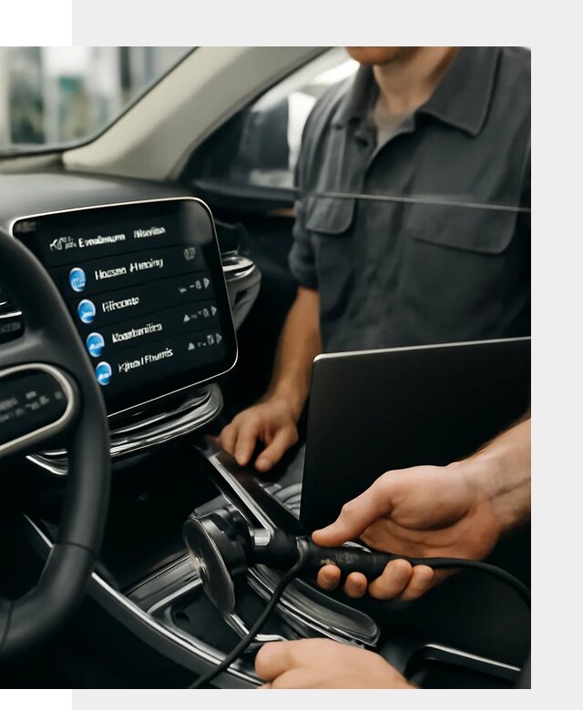 Установка приложений Geely для мультимедиа автомобиля в Ярцеве