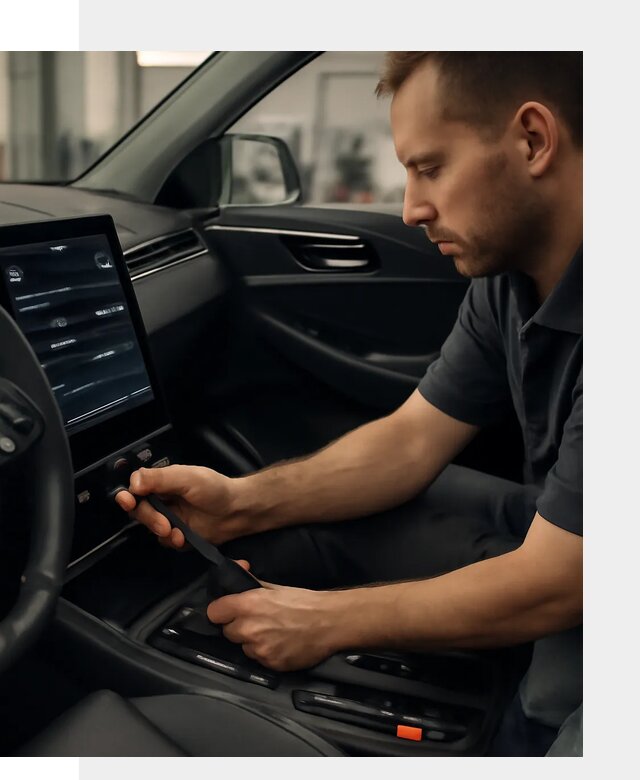 Восстановление автомобиля после русификации в Ярцеве